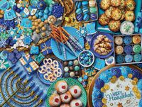 White Mountain Happy Hanukkah - puzzle image