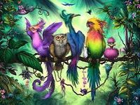 Tower Puzzle Birds in Heaven - Puzzlebild