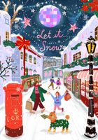 Pieces & Peace Let it snow - London - puzzle image