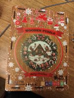 Wooden Puzzle Merry Christmas - puzzle image