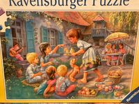Ravensburger A picnic in the garden - obrázek puzzlí