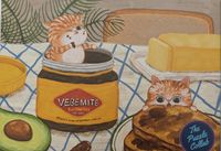 The Puzzle Collab Vegemite Cats - obrázek puzzlí