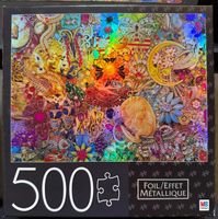 Milton Bradley Jewelry Jumble - Metallic Foil Puzzle - image du puzzle