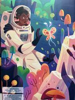 Genuine Fred Space Butterfly - puzzle image