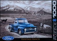 Eurographics 1954 Ford F-100, Heritage Ranch - image du puzzle