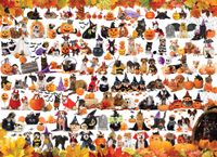 Eurographics Halloween Pets - obrázek puzzlí