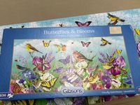 Gibsons Butterflies & Blooms - puzzle image