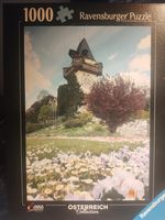 Ravensburger Uhrturm in Graz - puzzle image