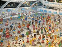 Jumbo Jan van Haasteren: Give us some space - obrázek puzzlí