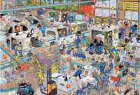 Jumbo Jan van Haasteren: Puzzle Works - obrázek puzzlí