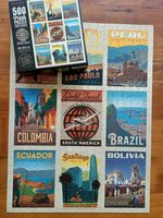 Americanflat World Travel South America - puzzle image