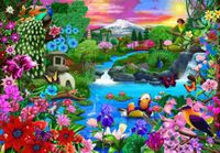 Bluebird Oriental Paradise - Puzzlebild