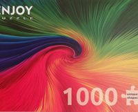 Enjoy Spinning Rainbow - puzzle image