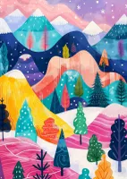 Enjoy Winter's Palette - obrázek puzzlí
