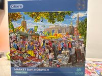 Gibsons Market Day, Norwich - puzzle image