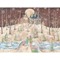 Spilsbury Puzzle Co Over the River Through the Woods - imagen del puzzle