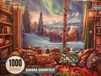 Misitu Aurora snowfield - puzzle image
