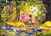 Alipson Camping des fees avec des amis de la fôret - obrázek puzzlí