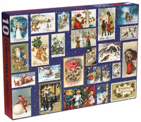 Penny Puzzle Ey Old Christmas Greetings - puzzle image