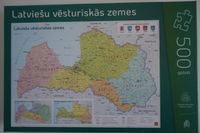 Jāņa sēta Latviešu vēsturiskās zemes - obrázek puzzlí