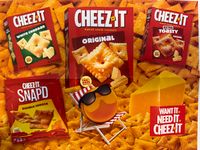 RoseArt CheezIt Red Box Extra Toasty Version - puzzle image