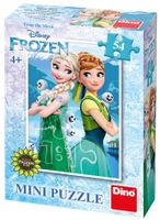 Dino Frozen Anna and Elsa - puzzle image