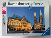 Ravensburger Bremen town hall at twilight - puzzle image