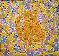Springbok The Marmalade Cat - puzzle image
