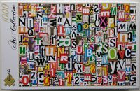 Grafika Buchstabensalat - image du puzzle