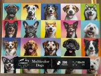 Osboo Multicolor Dogs - puzzle image
