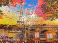 Springbok Paris Sunset - puzzle image