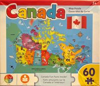 Masterpieces Canada Map Puzzle - image du puzzle