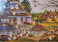 Buffalo Games Charles Wysocki Love - puzzle image