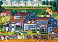 Buffalo Games Charles Wysocki Praire Wind Flowers - puzzle image