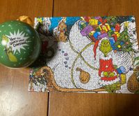 Aquarius How The Grinch Stole Christmas (Ornament) - puzzle image