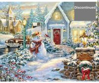 Springbok Silent Night Lane - puzzle image