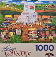 RoseArt Home Country: County Corner Farmers Market - puzzle image