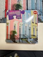 Puzzlebug English Pastel Facades - puzzle image