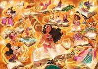Ravensburger Disney Lorcana Glimmers of the Realm Amber - puzzle image