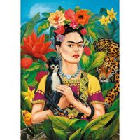 Trefl Frida Kahlo: Jungle Portrait - obrázek puzzlí