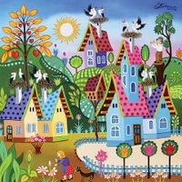 Alipson Mustering Storkes - obrázek puzzlí