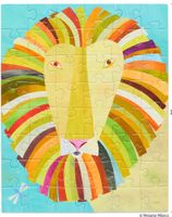 Werkshoppe Colorful Lion - puzzle image