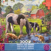 Ceaco Horses and Hounds - obrázek puzzlí