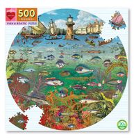 EeBoo Fish & Boats - puzzle image