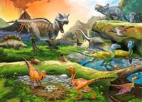 Castorland World of Dinosaurs - Puzzlebild
