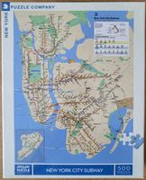 New York Puzzle Company New York City Subway - image du puzzle