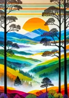 Enjoy Hilltops Breeze - obrázek puzzlí