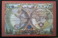 Piatnik World Map Metallic - image du puzzle