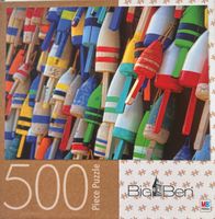 MB Puzzle Colorful Buoys - puzzle image