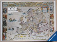 Ravensburger Europakarte von 1663 - image du puzzle